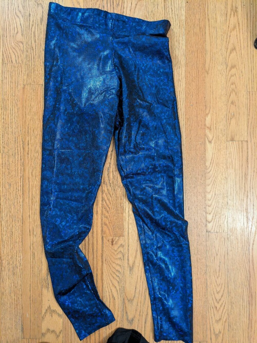 Blackmilk Clothing Shattered Sapphire Leggings M